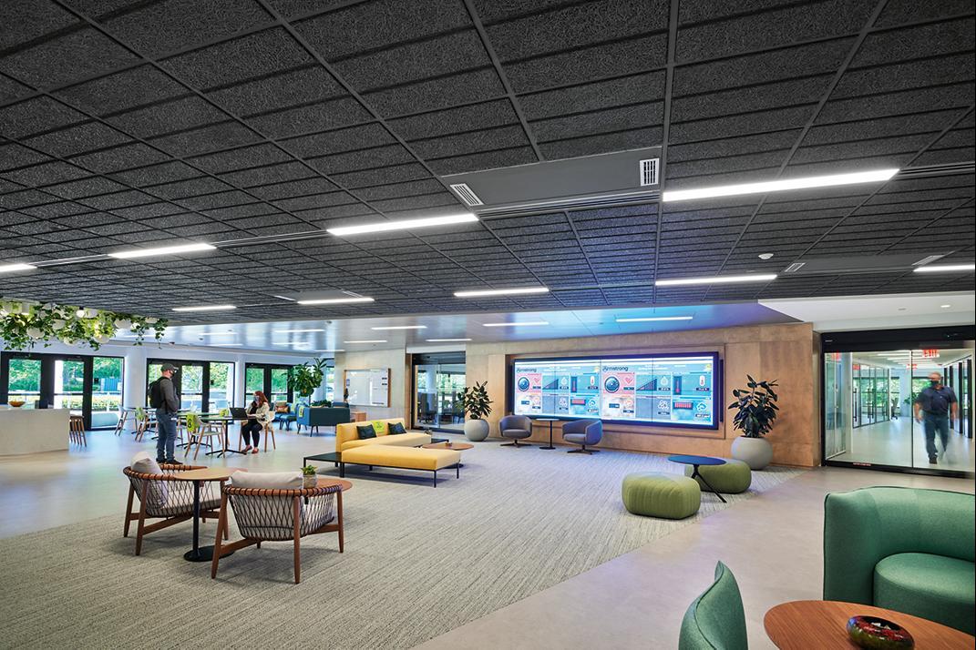 Armstrong World Industries Living Lab post-COVID office
